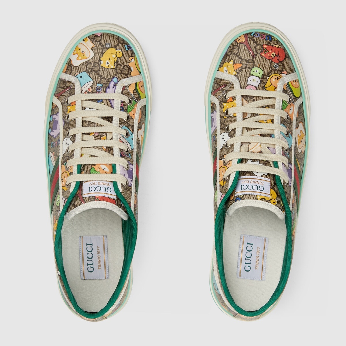 Men's Gucci Tennis 1977 animal print - 6