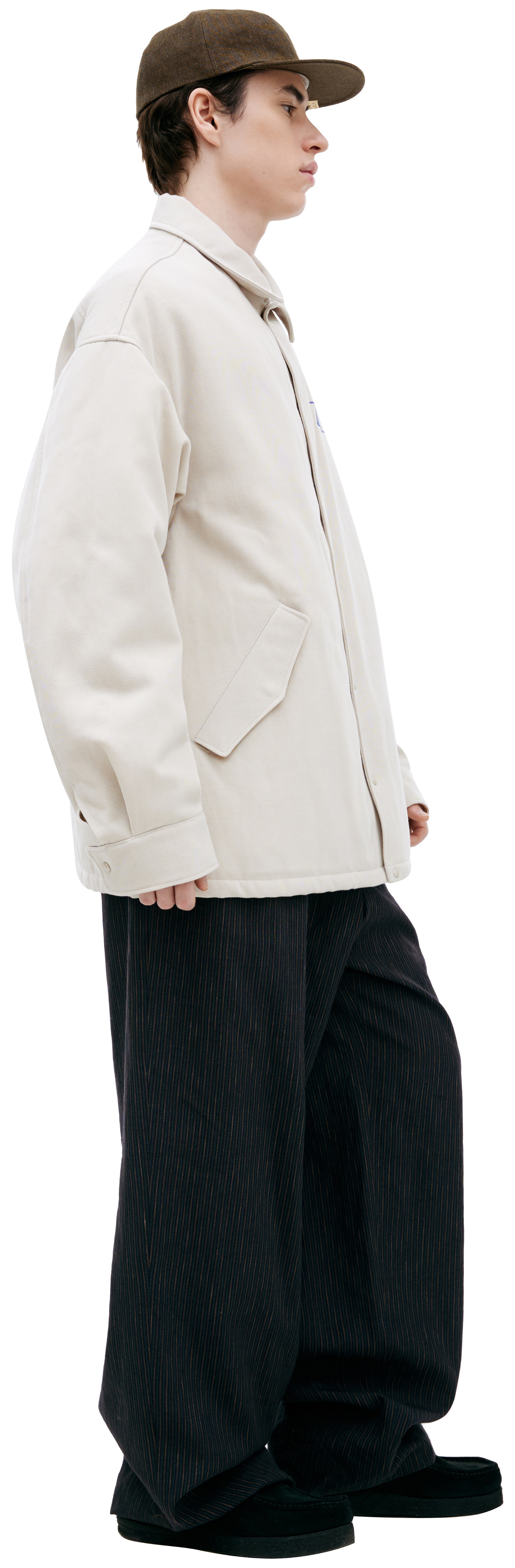 WHITE EMBROIDERED JACKET - 2