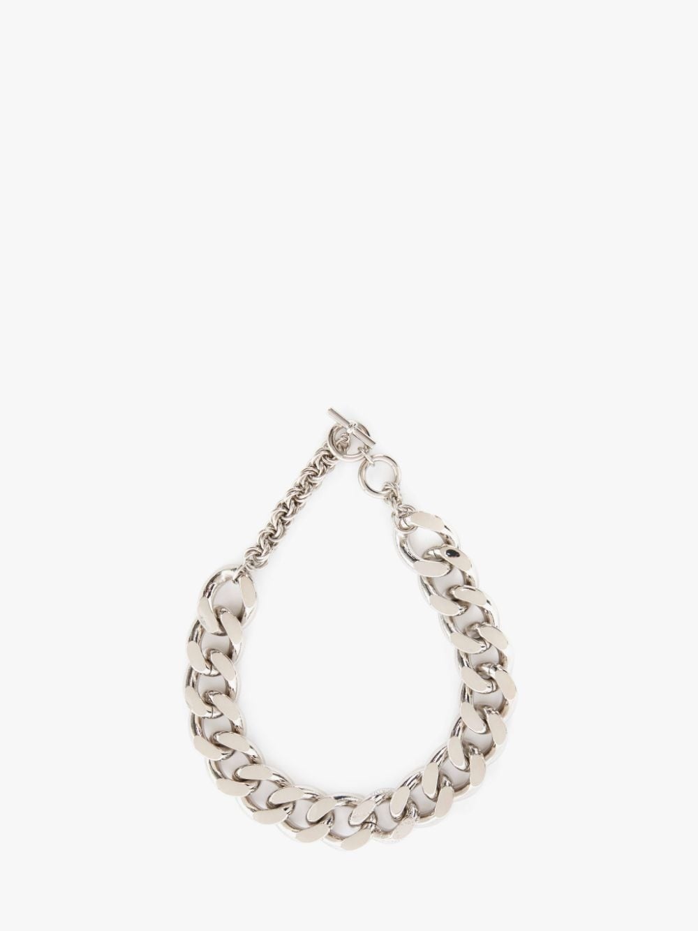 chunky chain-link necklace - 1