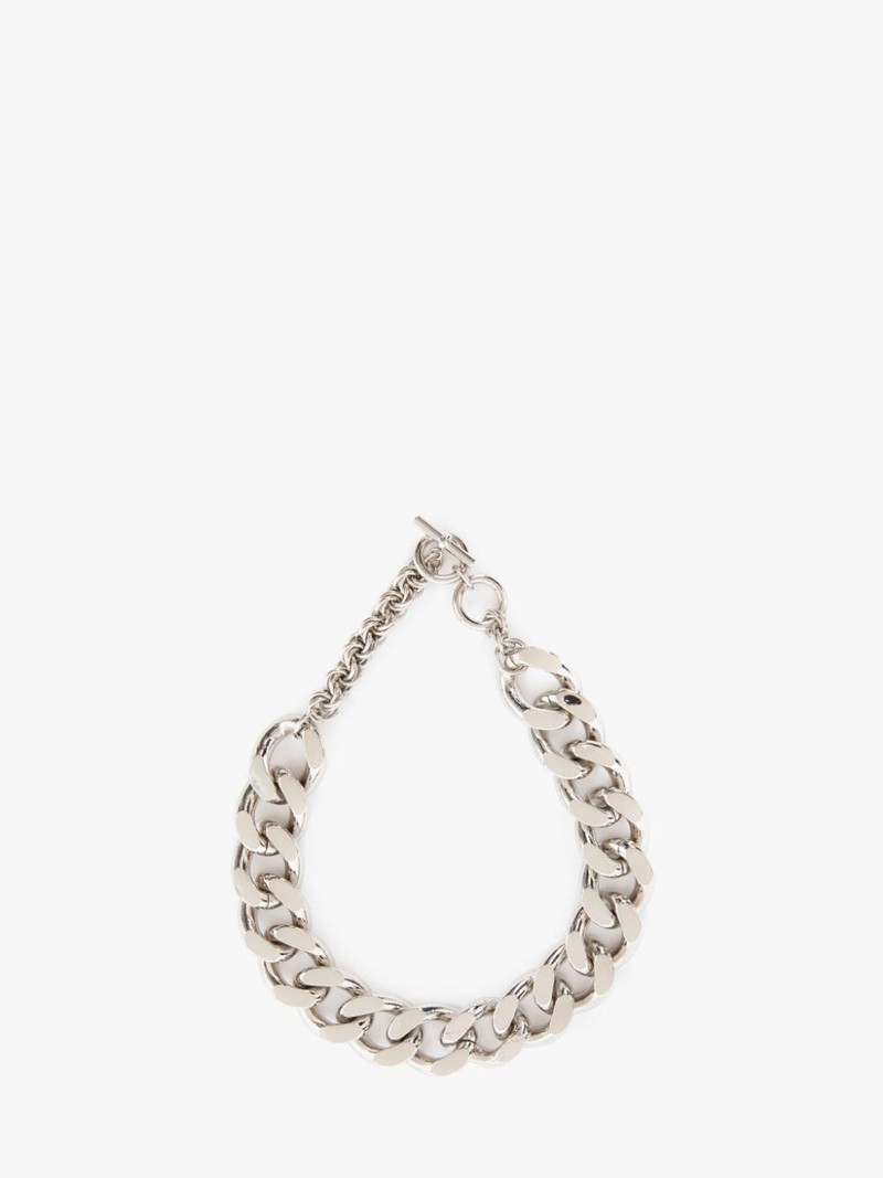 chunky chain-link necklace 1