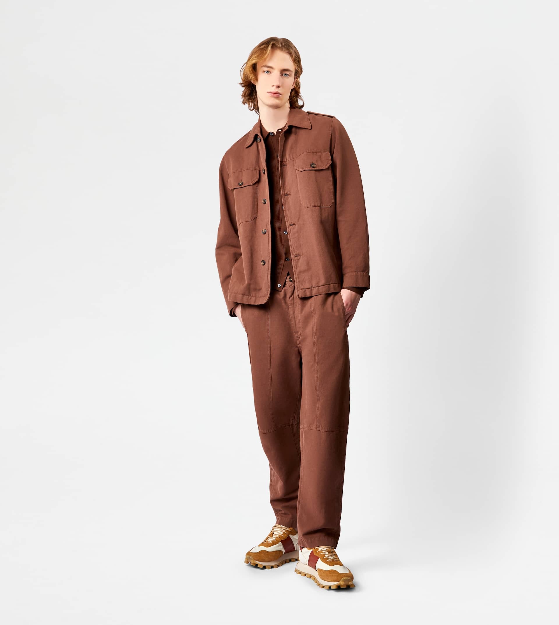 BAGGY PANTS - BROWN - 2