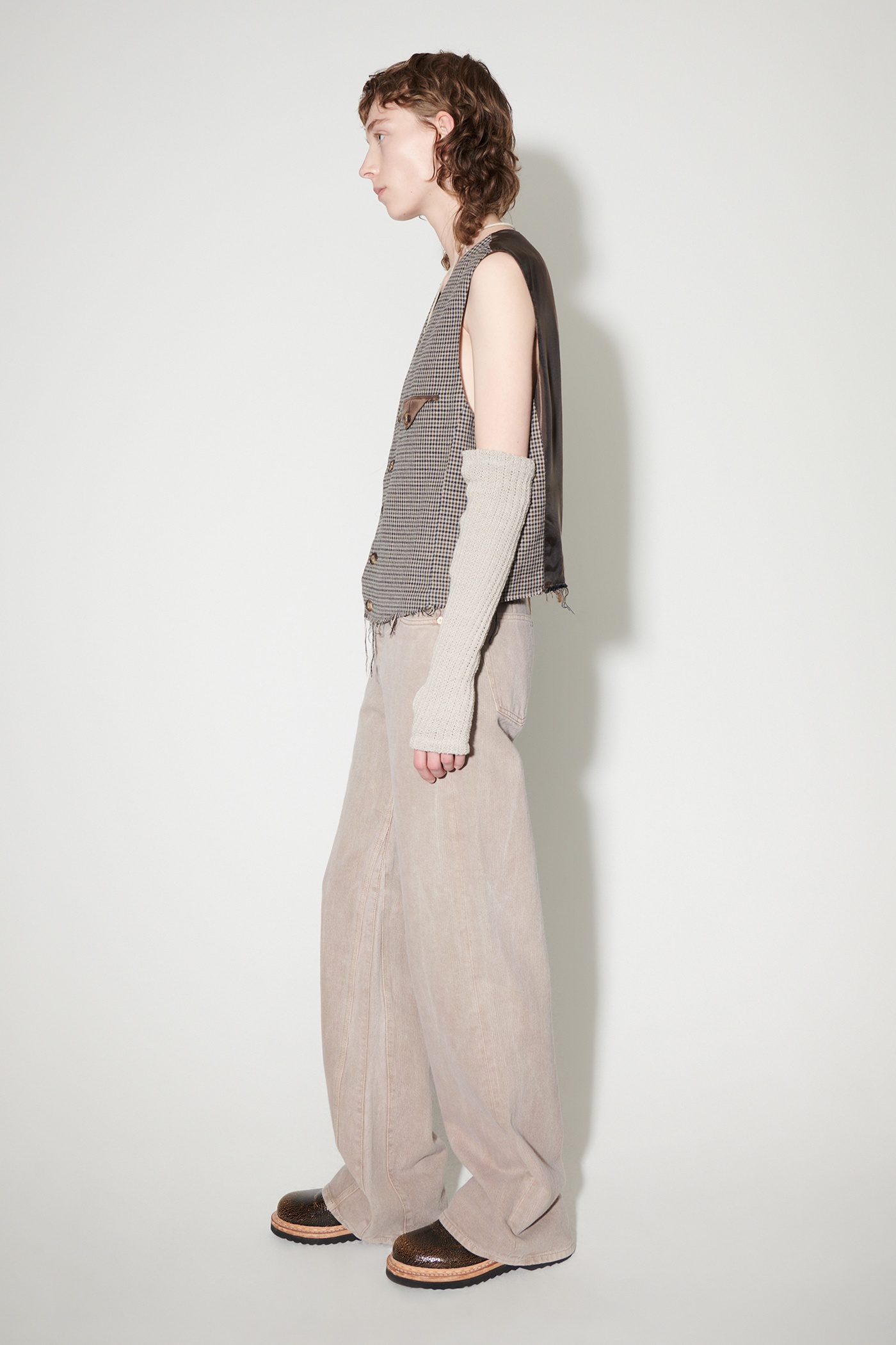 Cut Waistcoat Old Money Check - 5