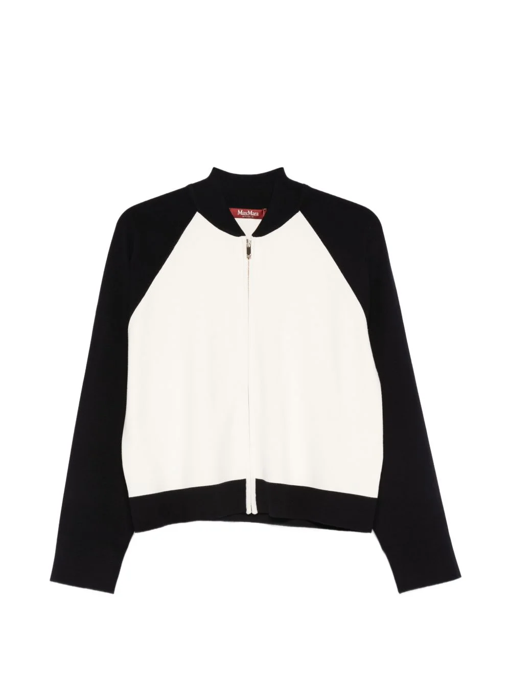 zip-fastening cardigan - 1