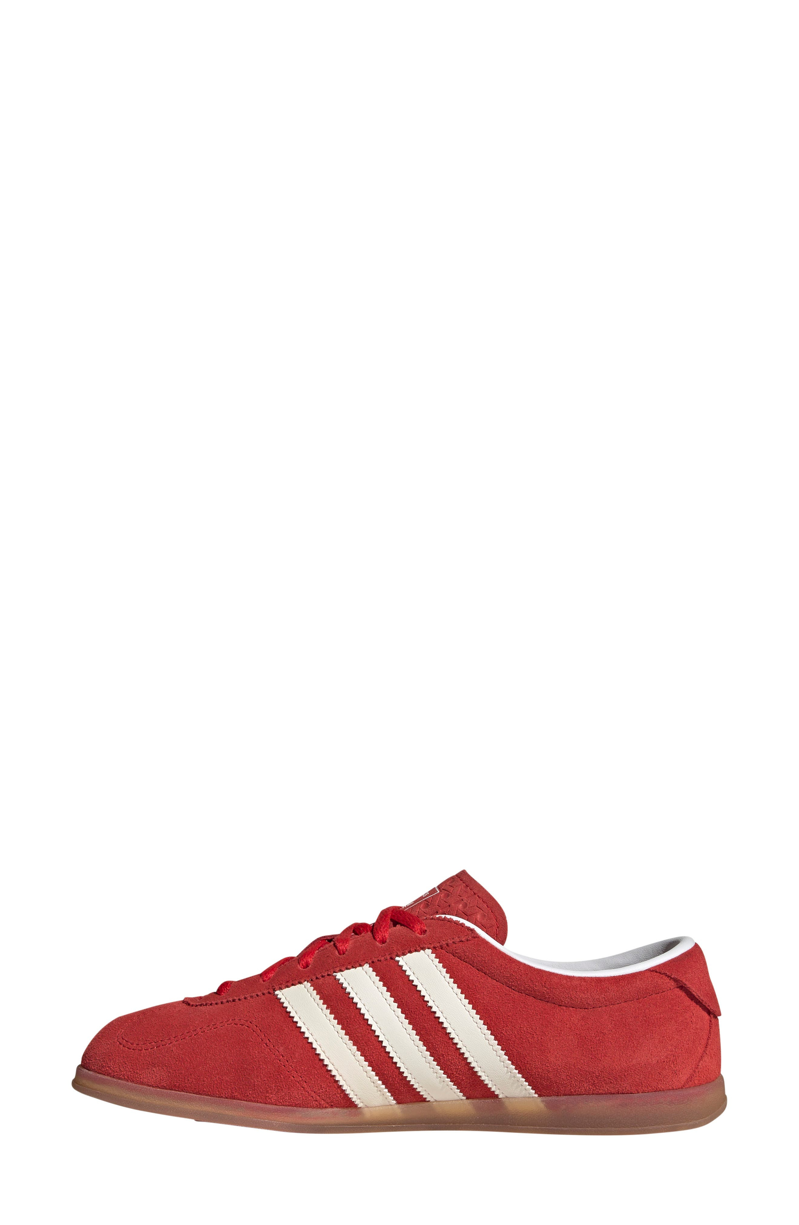 adidas Gazelle Lo Pro Sneaker in Better Scarlet/White/Gum at Nordstrom - 6