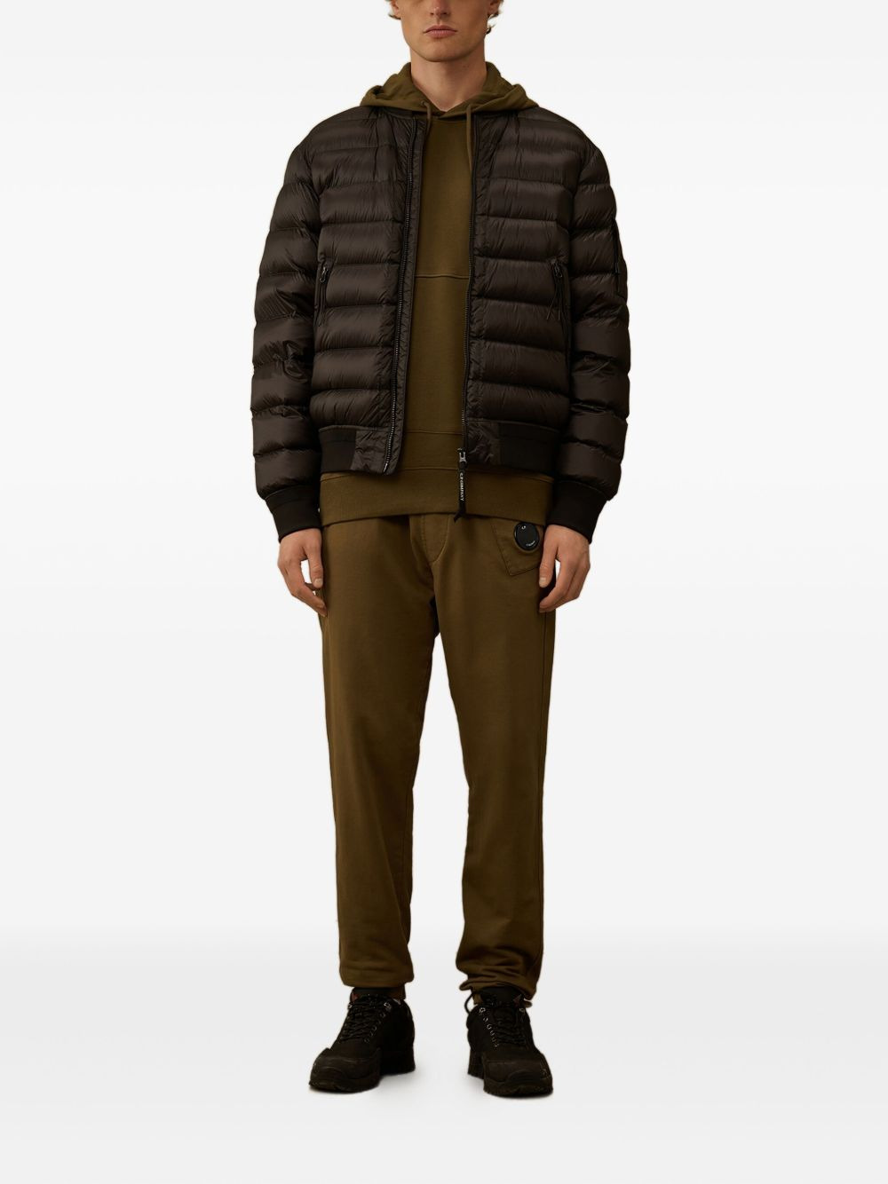 pocket-detail drawstring trousers - 2
