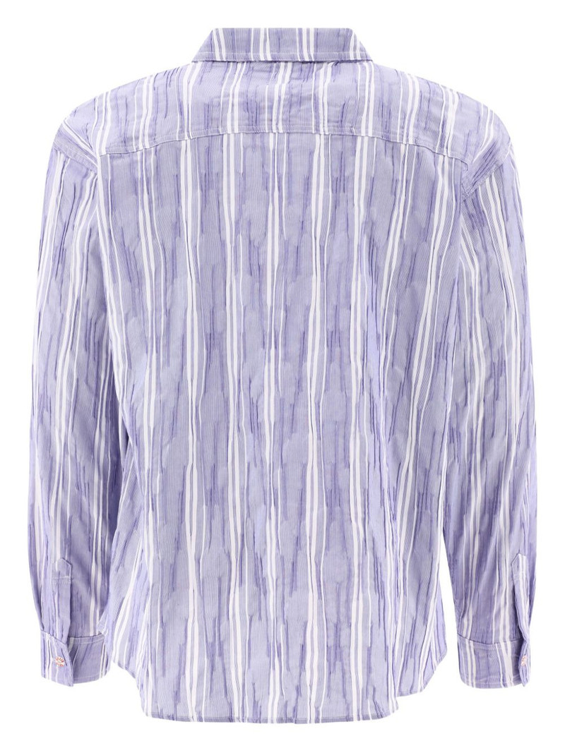 BRAIN DEAD printed long-sleeve shirt outlook