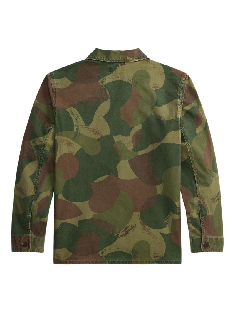 RRL by Ralph Lauren buttoned camouflage shirt outlook