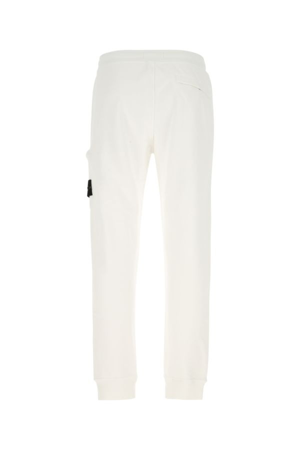 White cotton joggers - 2