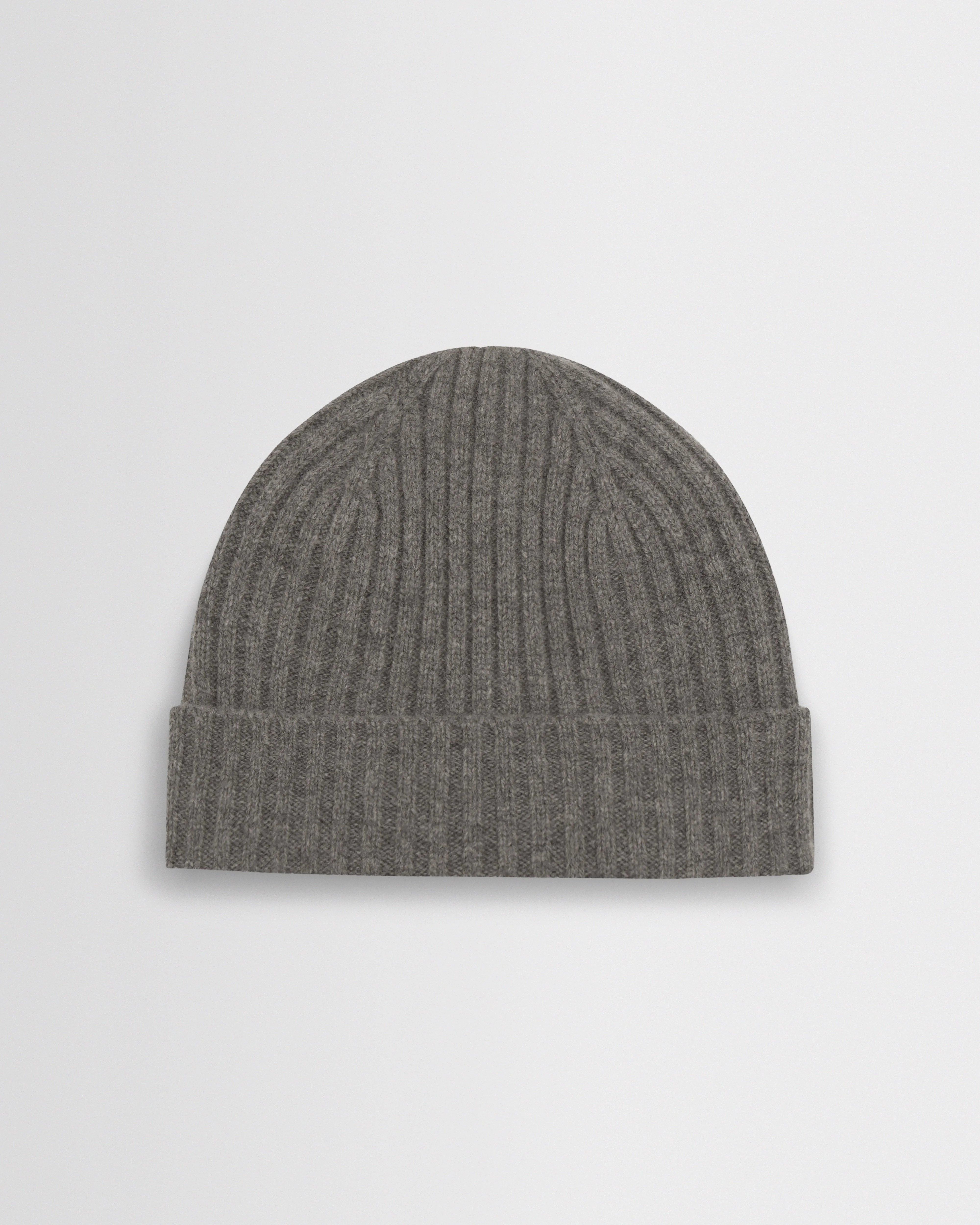 Belvoir - Grey Wool Fisherman Beanie - 1