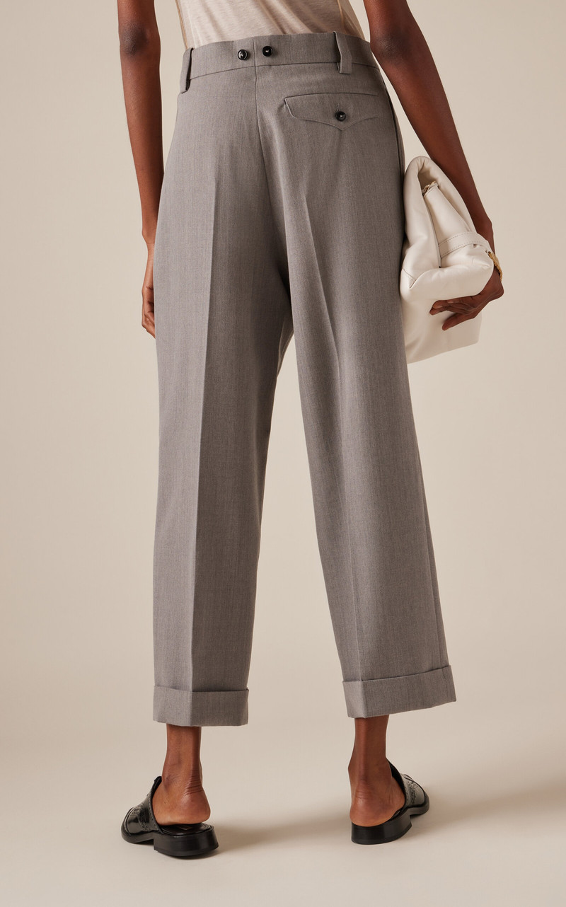 high-waist tailored 바지 5