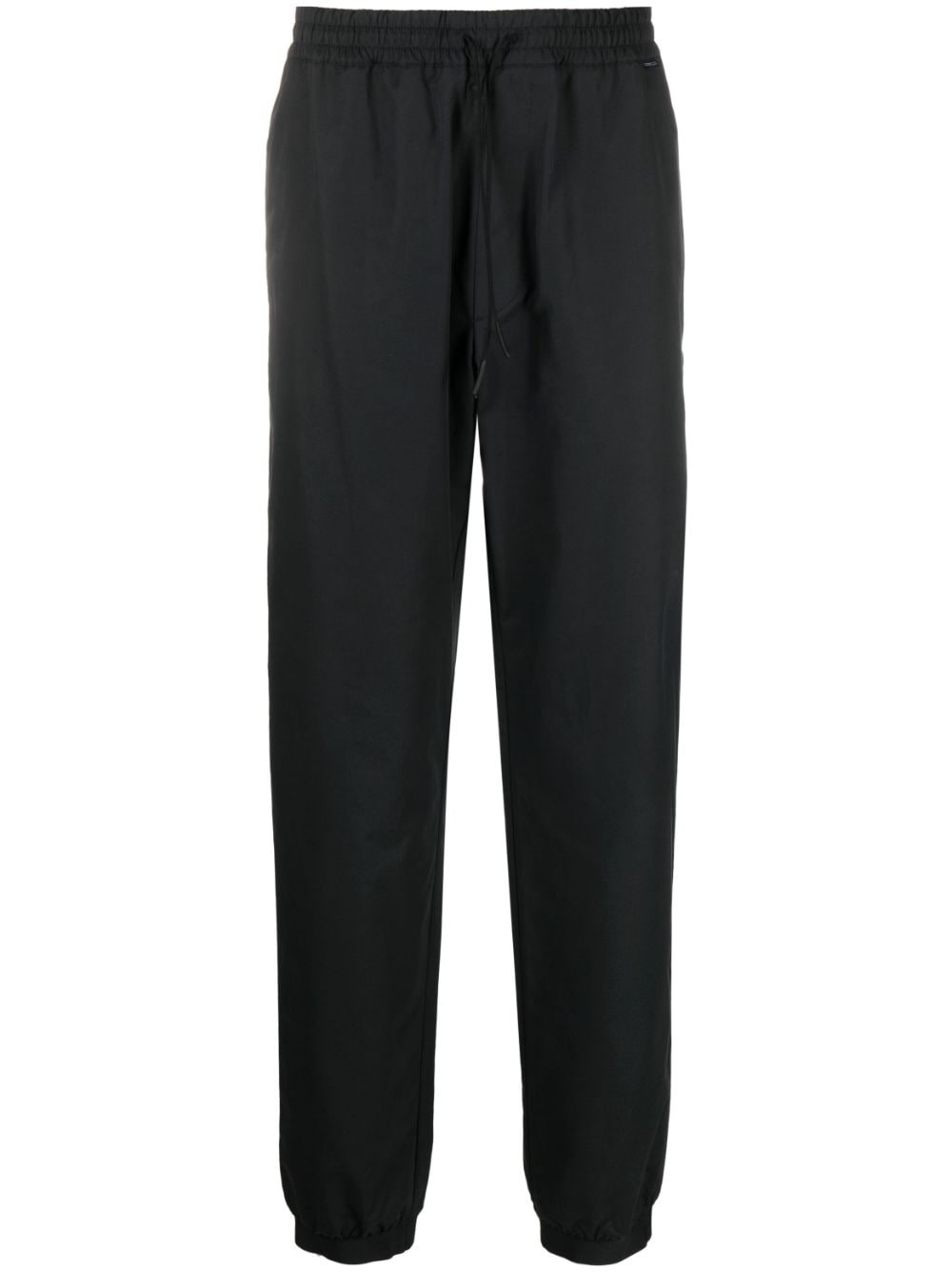 logo-patch track pants - 1