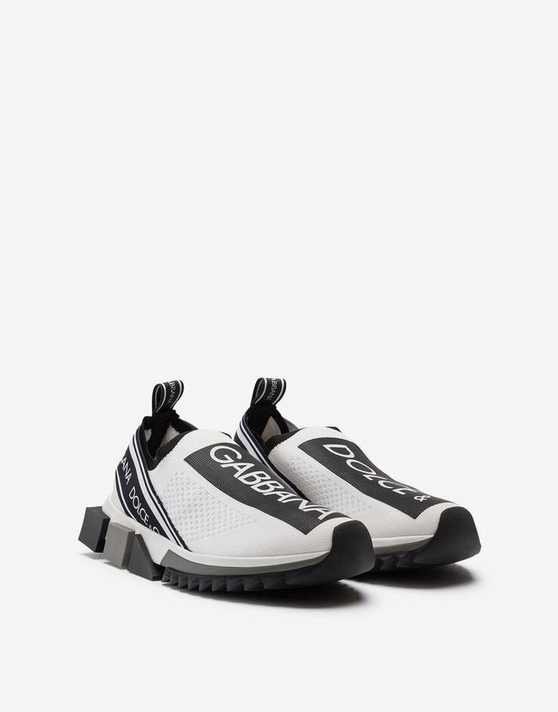 Dolce & Gabbana Stretch jersey Sorrento sneakers with logo outlook