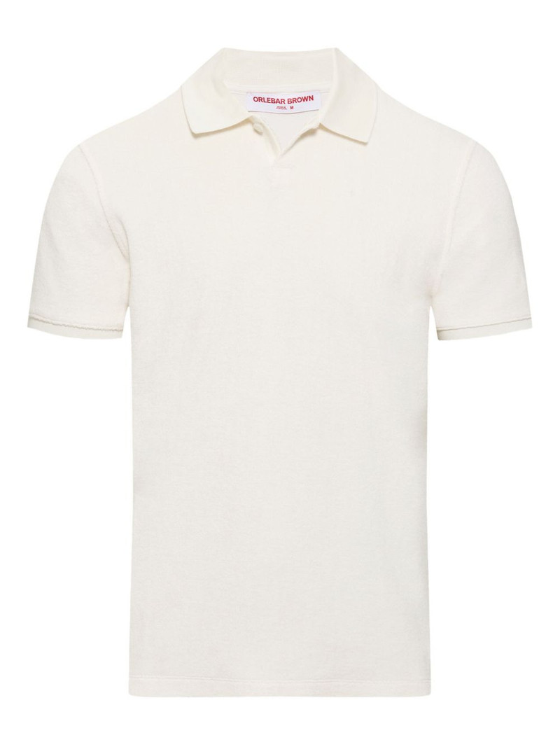 Bruno towelling short-sleeve polo shirt 1
