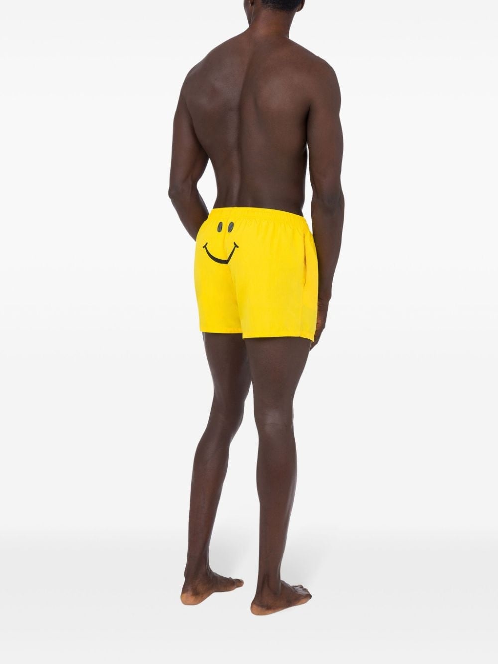logo-print swim shorts - 4