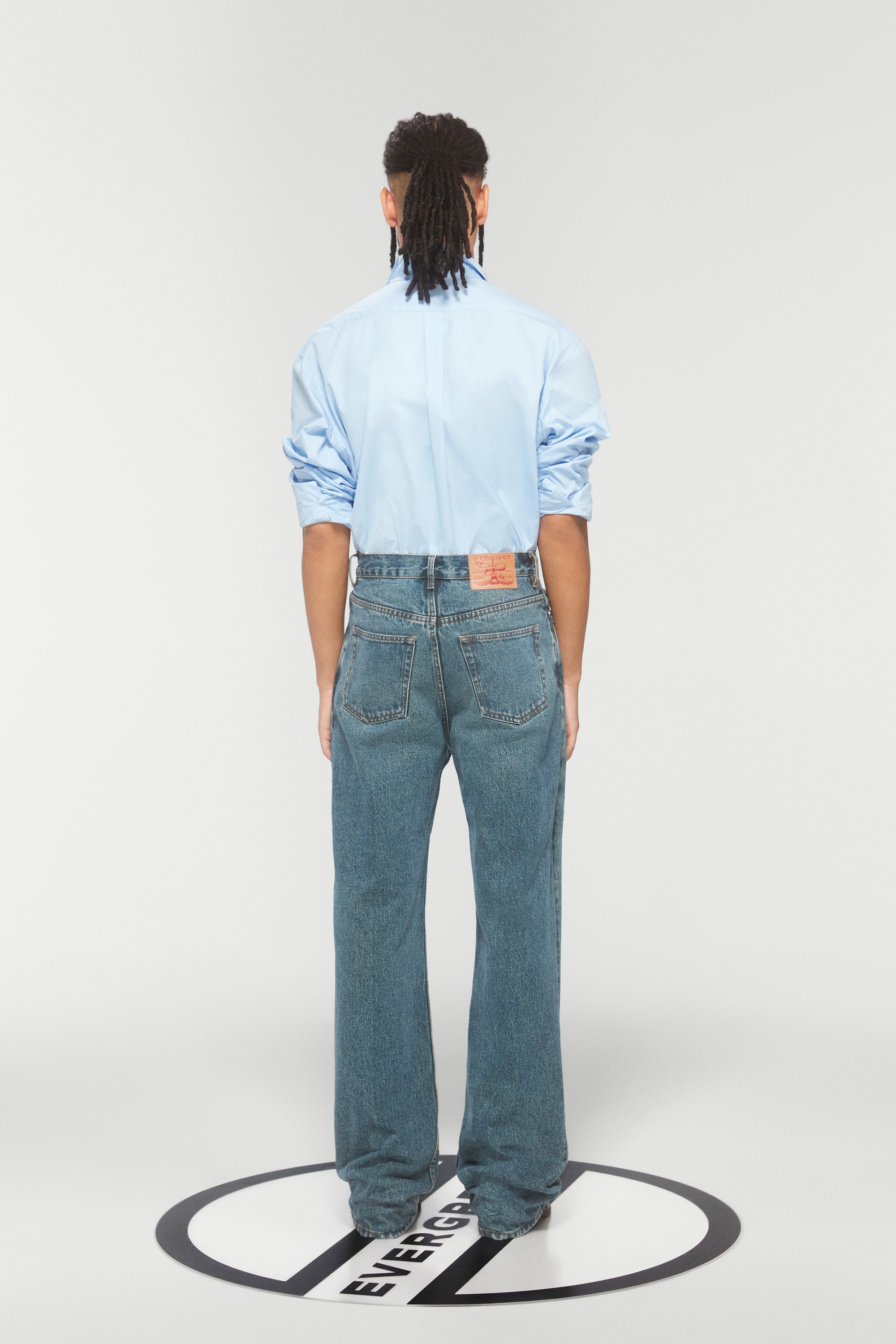 EVERGREEN CUT OUT JEANS - 5