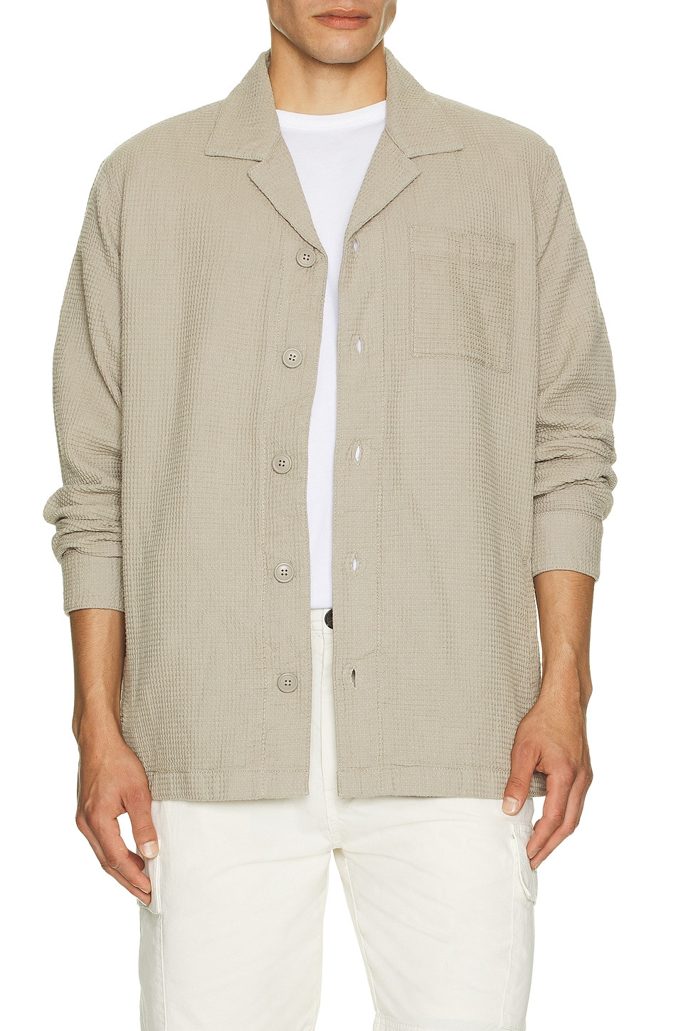 Sandwood Waffle Overshirt - 3