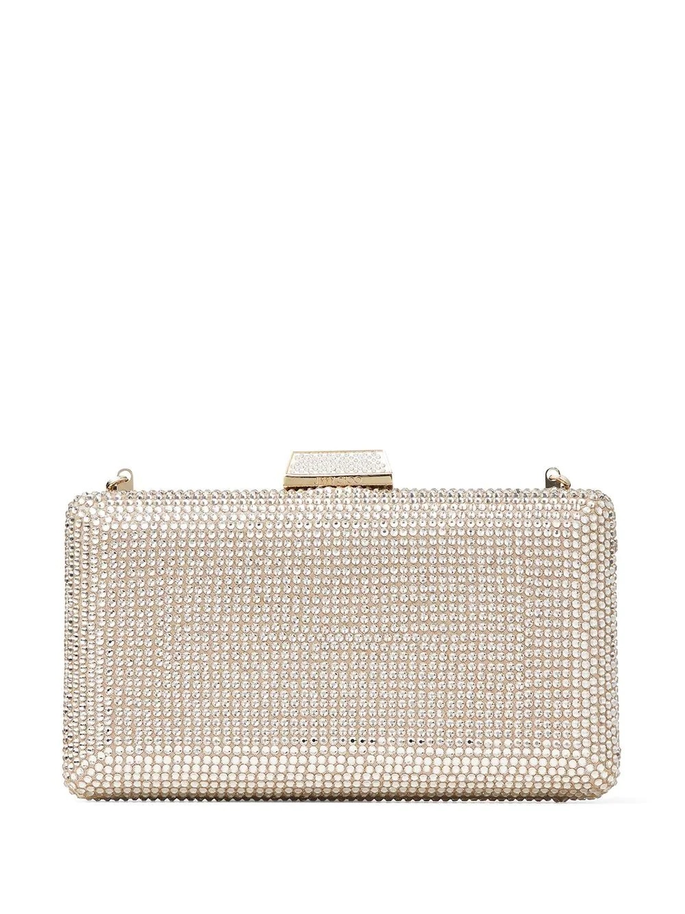 Clemmie crystal-embellished clutch bag - 3