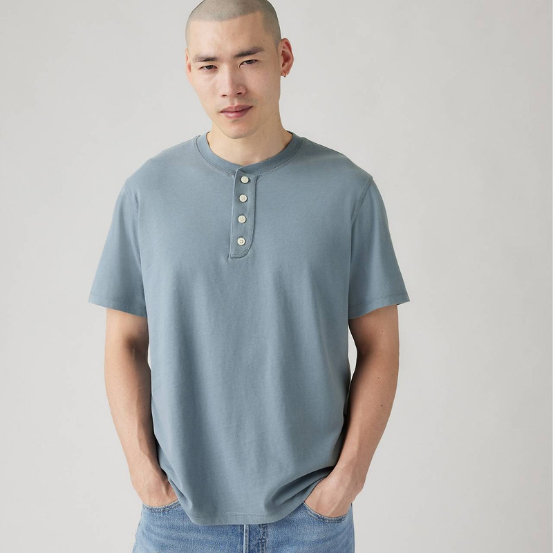 Levi's SHORT SLEEVE FOUR BUTTON HENLEY outlook
