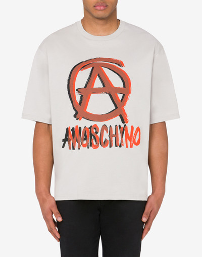 Moschino MOSCHINO ANARCHY ORGANIC JERSEY T-SHIRT outlook