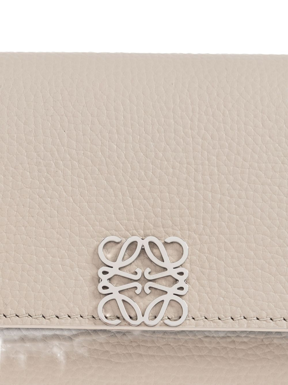 Anagram trifold leather wallet - 4