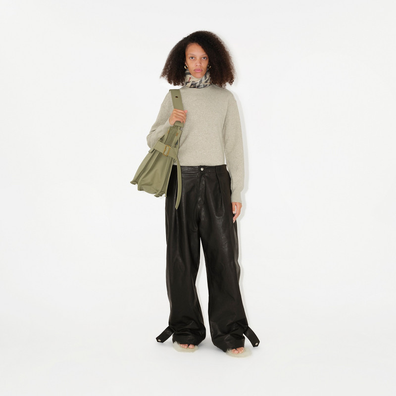 Check Wool Scarf 3