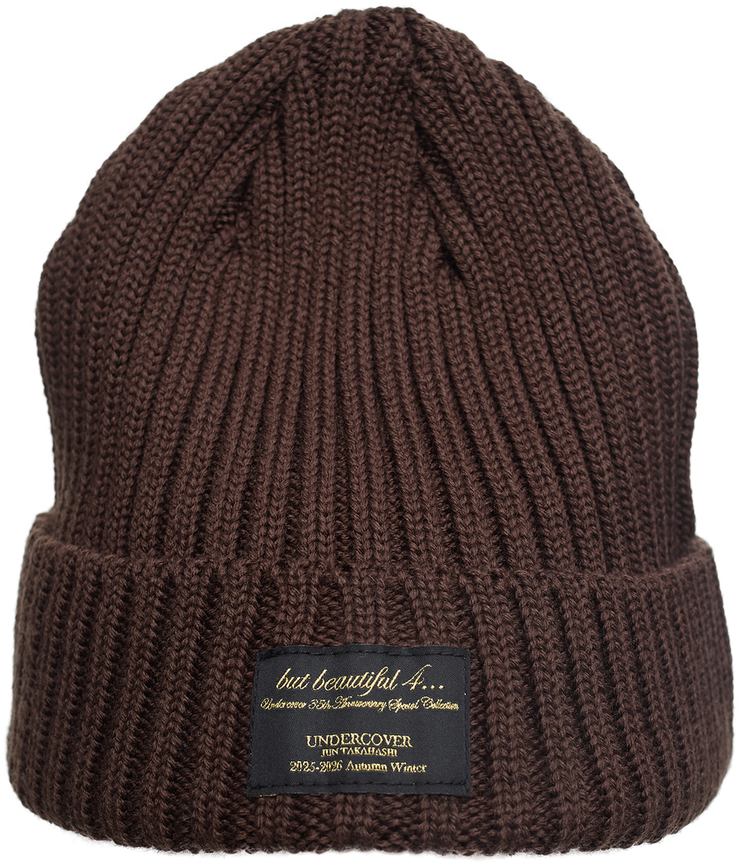 WOOL BEANIE WITH LOGO - 1