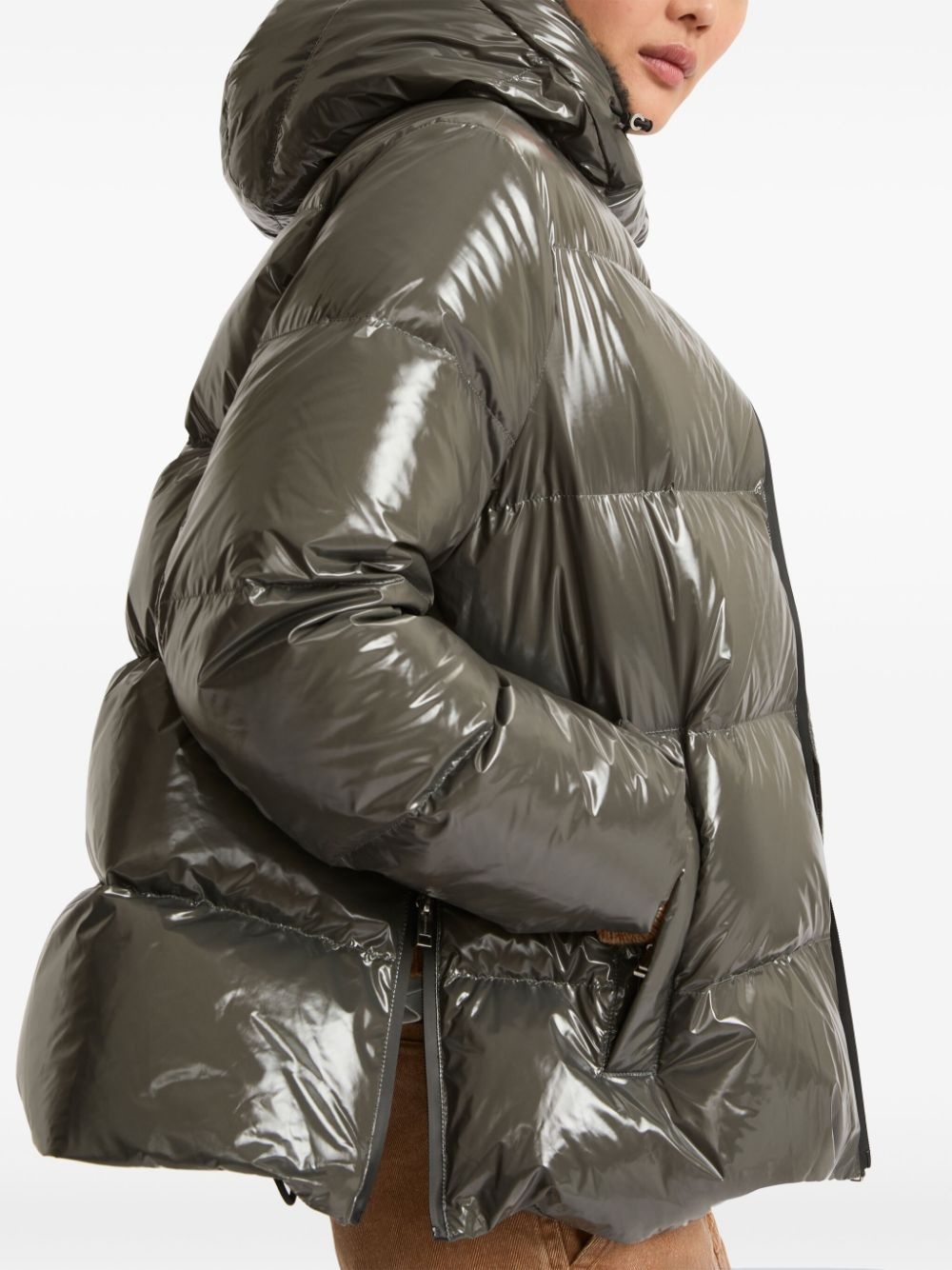 duck-down padded jacket - 3