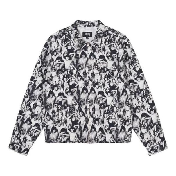 Stussy Beach Mob Bing Jacket 'Black White' 115651 - 1