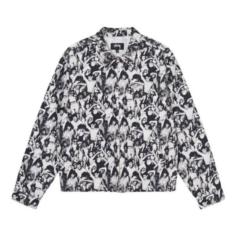 Stussy Beach Mob Bing Jacket 'Black White' 115651 - 1