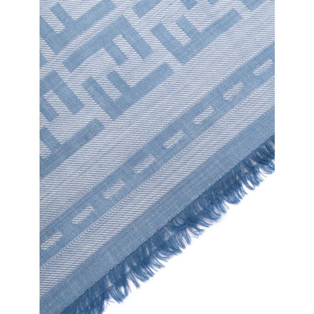 BLUE LOGO SCARVES - 2