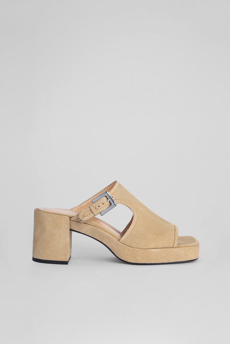 Melba Cappuccino Suede Leather - 1