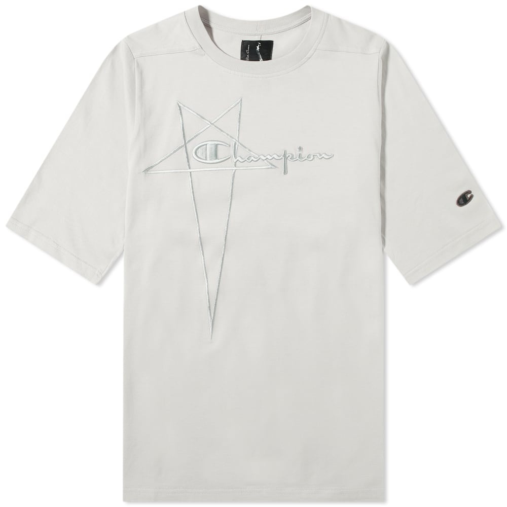 Rick Owens X Champion Jumbo Logo Tee - 1