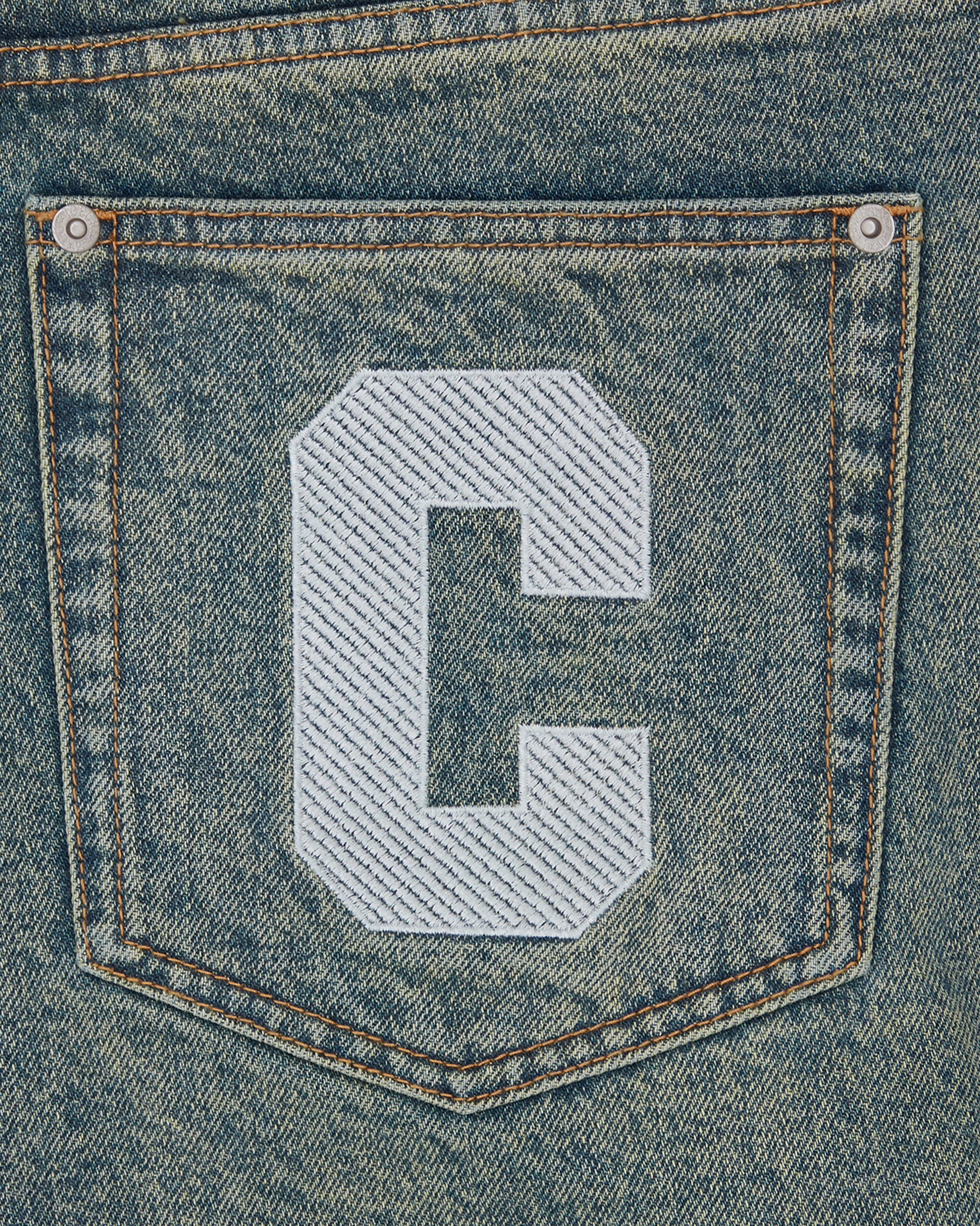 RUNNING DOG DENIM SHORTS - 4