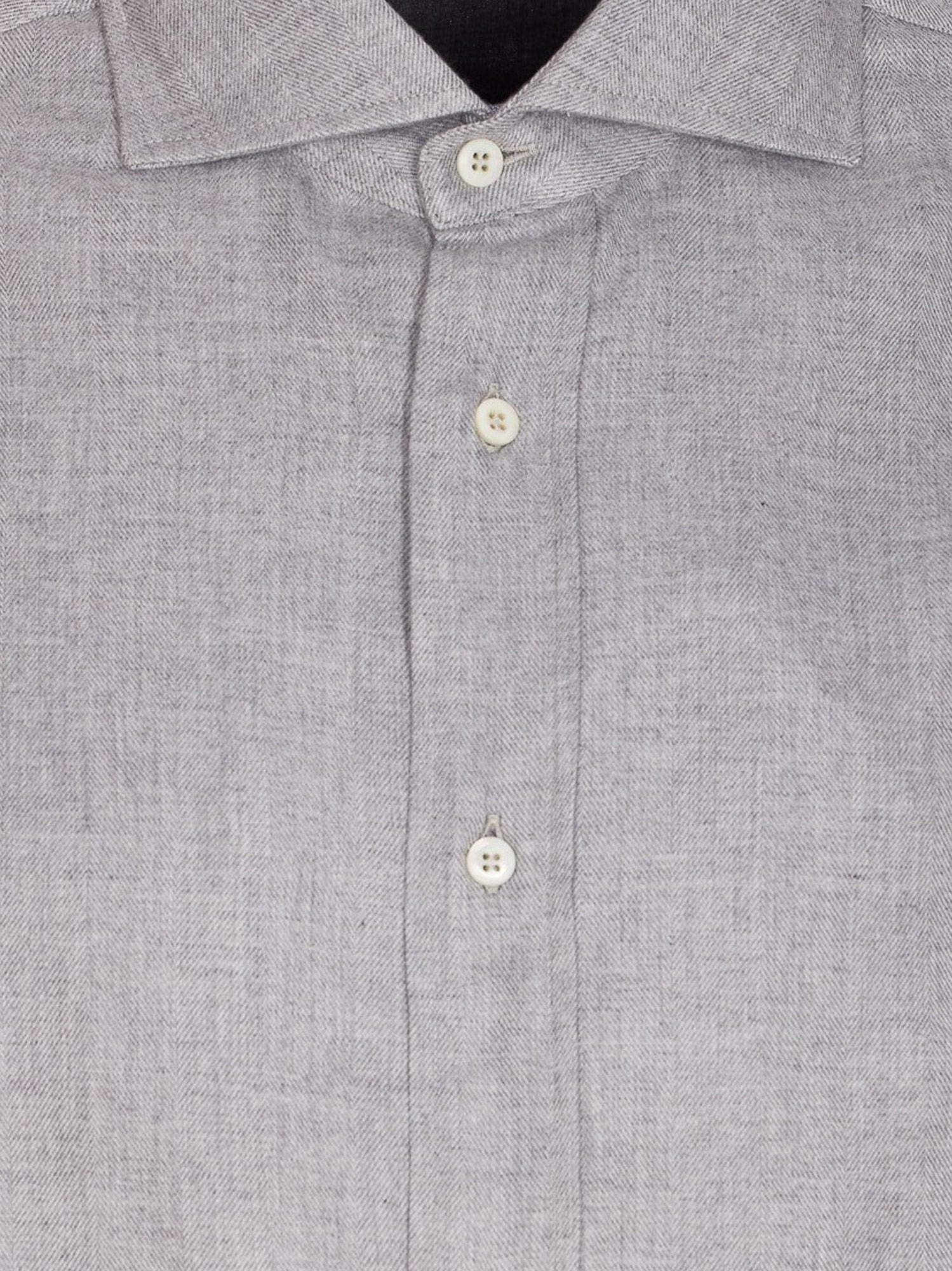 Cotton Blend Slim Fit Shirt - 3
