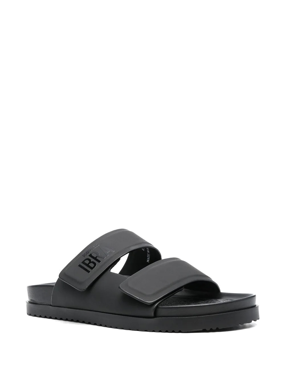 x Ibrahimović leather slides - 2