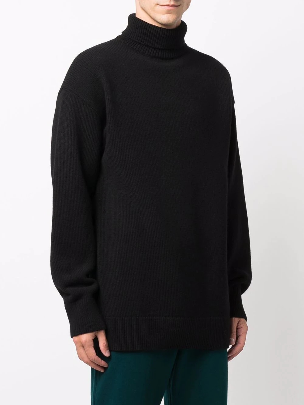 funnel neck jumper - 3