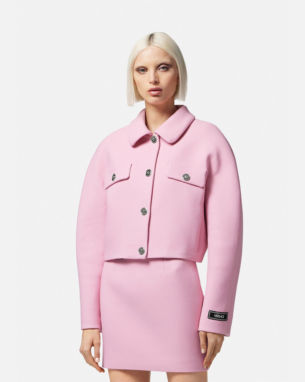 Rounded Crop Blouson Jacket - 3