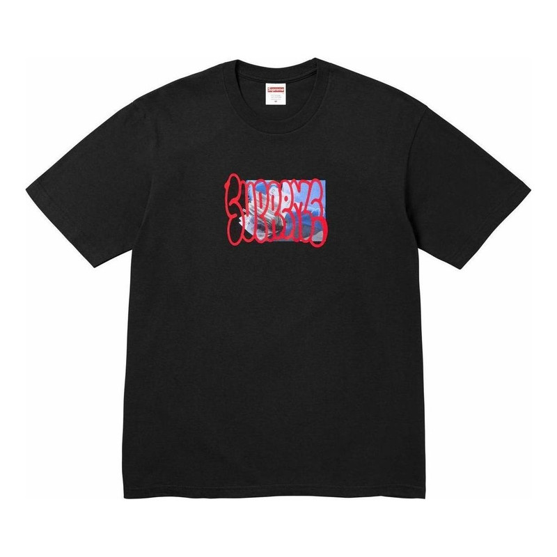 Supreme Payment T-Shirt 'Black Red' SUP-FW23-249 - 1