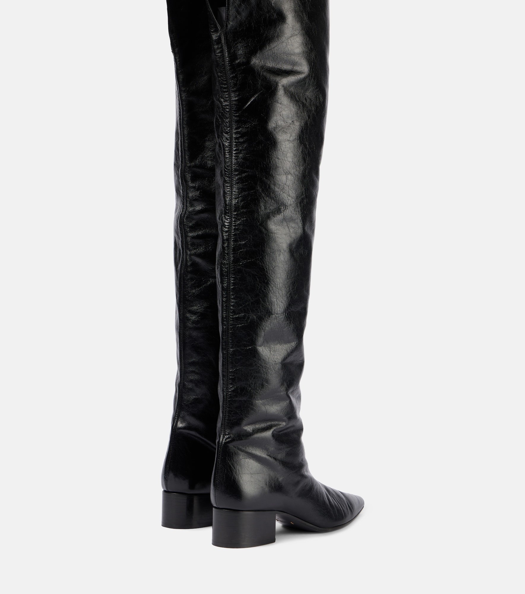 Andee leather over-the-knee boots - 2