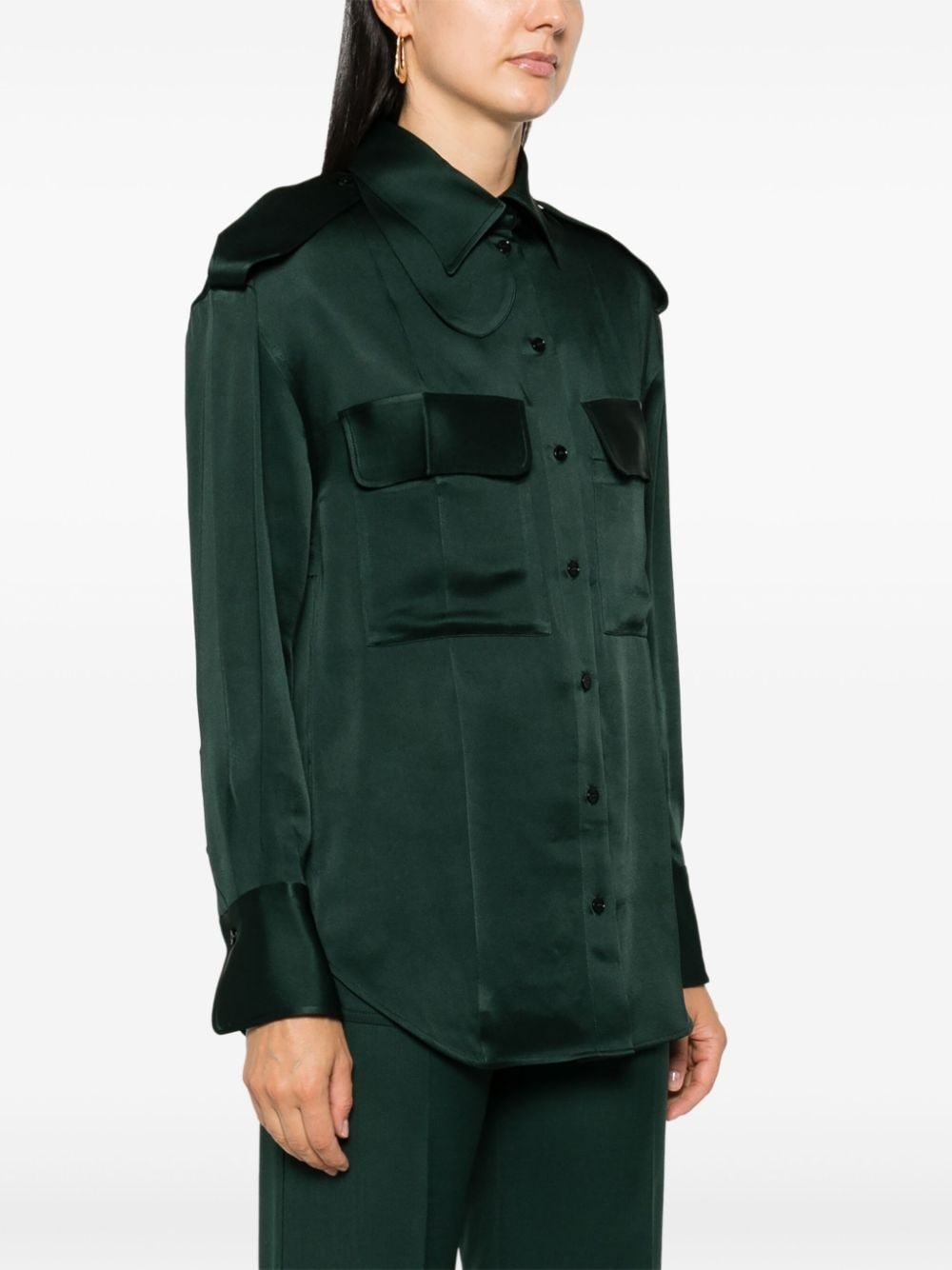 crepe shirt - 3