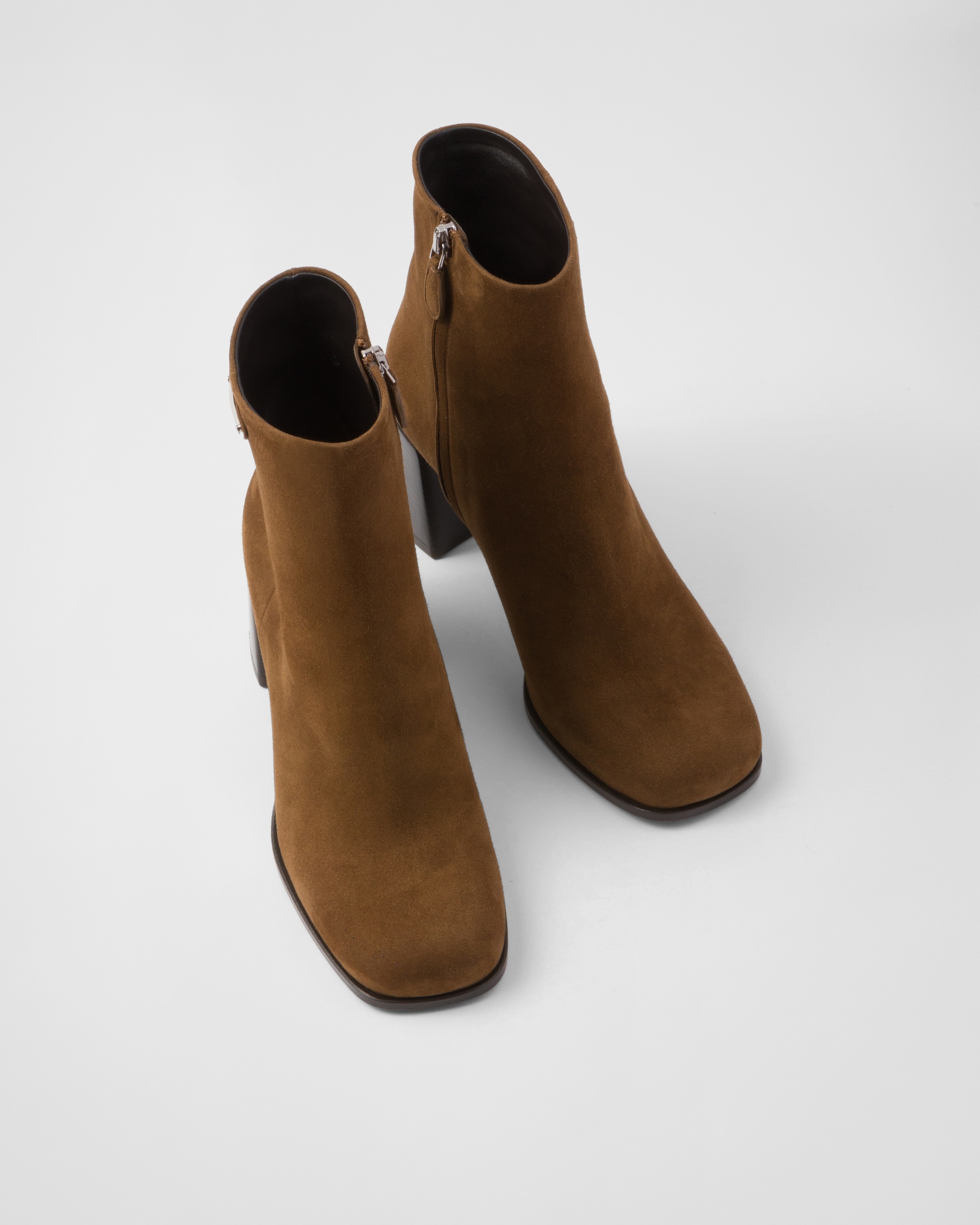 Suede booties - 4