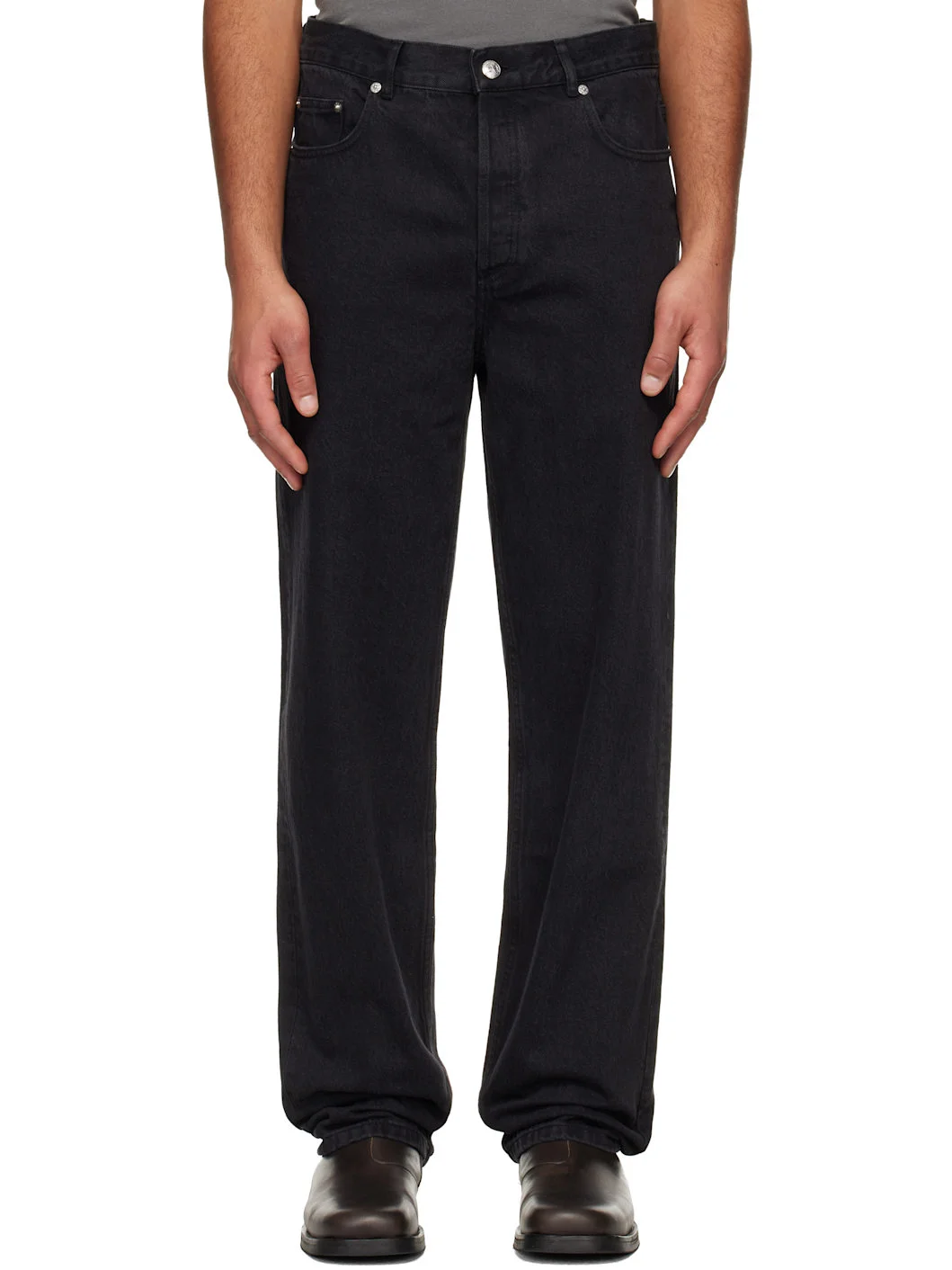 Black Fairfax Jeans - 1