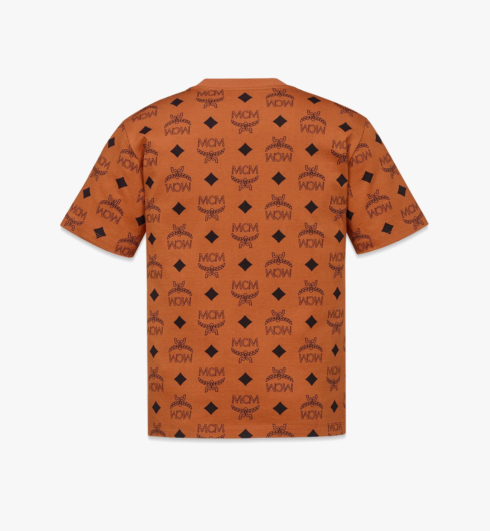 Maxi Monogram Print T-Shirt in Organic Cotton - 2