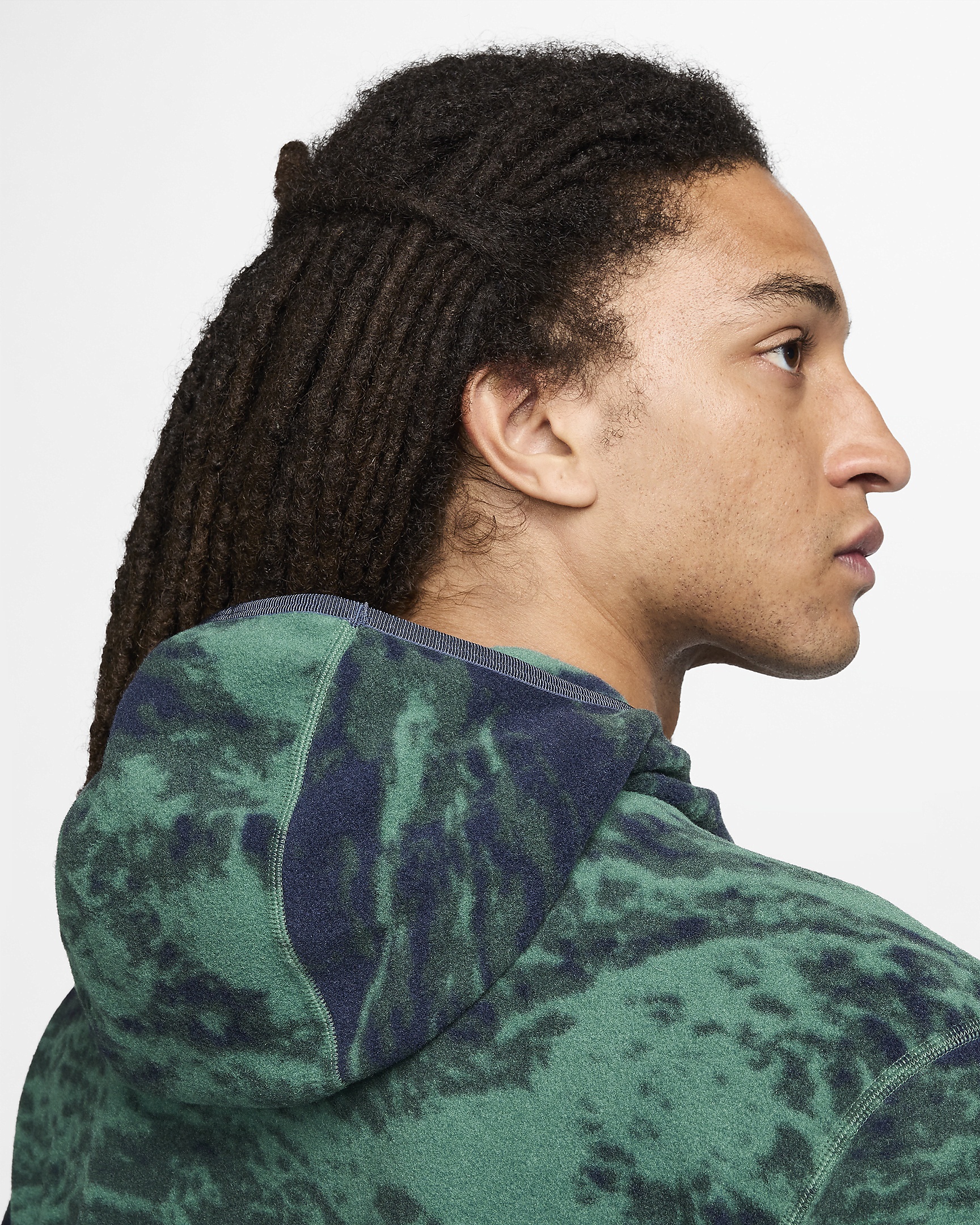 Men's Nike ACG "Wolf Tree" Allover Print Pullover Hoodie - 7