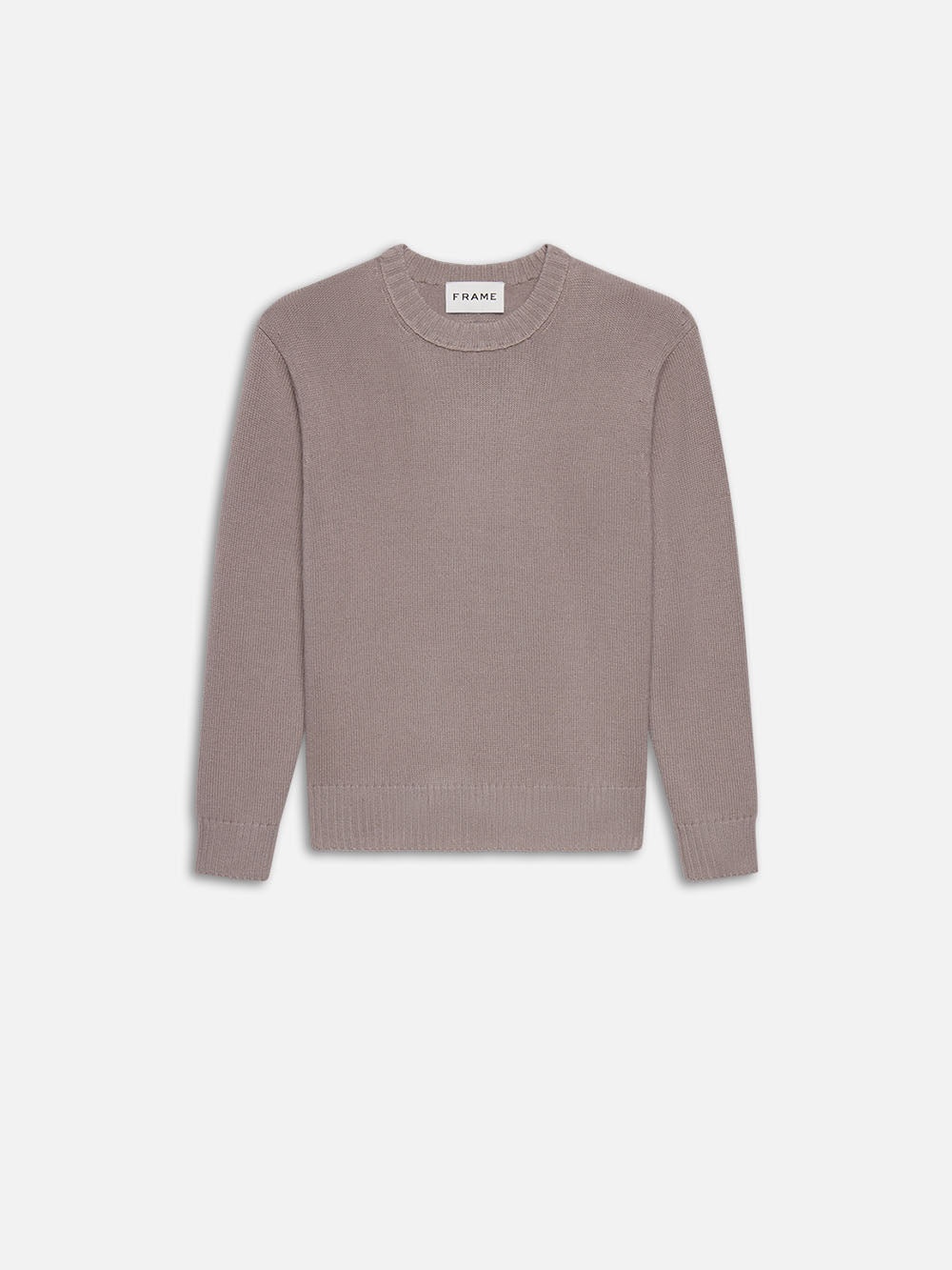 Cashmere Crewneck Sweater in Soft Lavender - 1