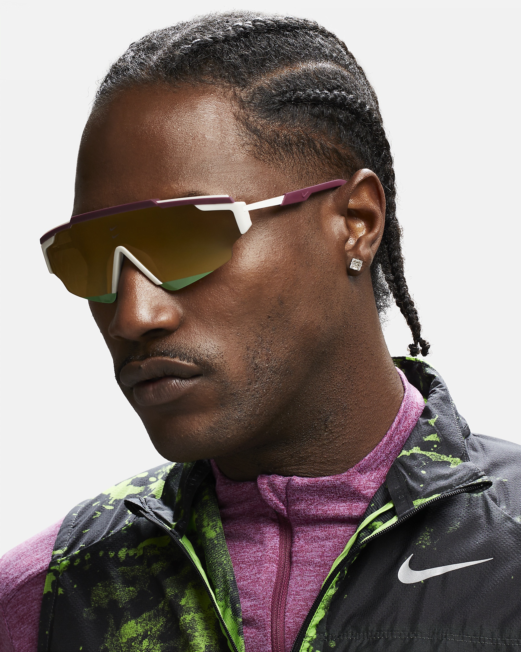 Nike Unisex Marquee Edge Mirrored Sunglasses - 1