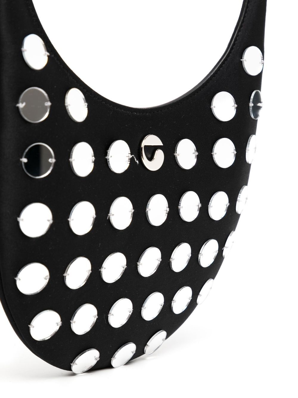 polka-dot stud shoulder-bag - 3