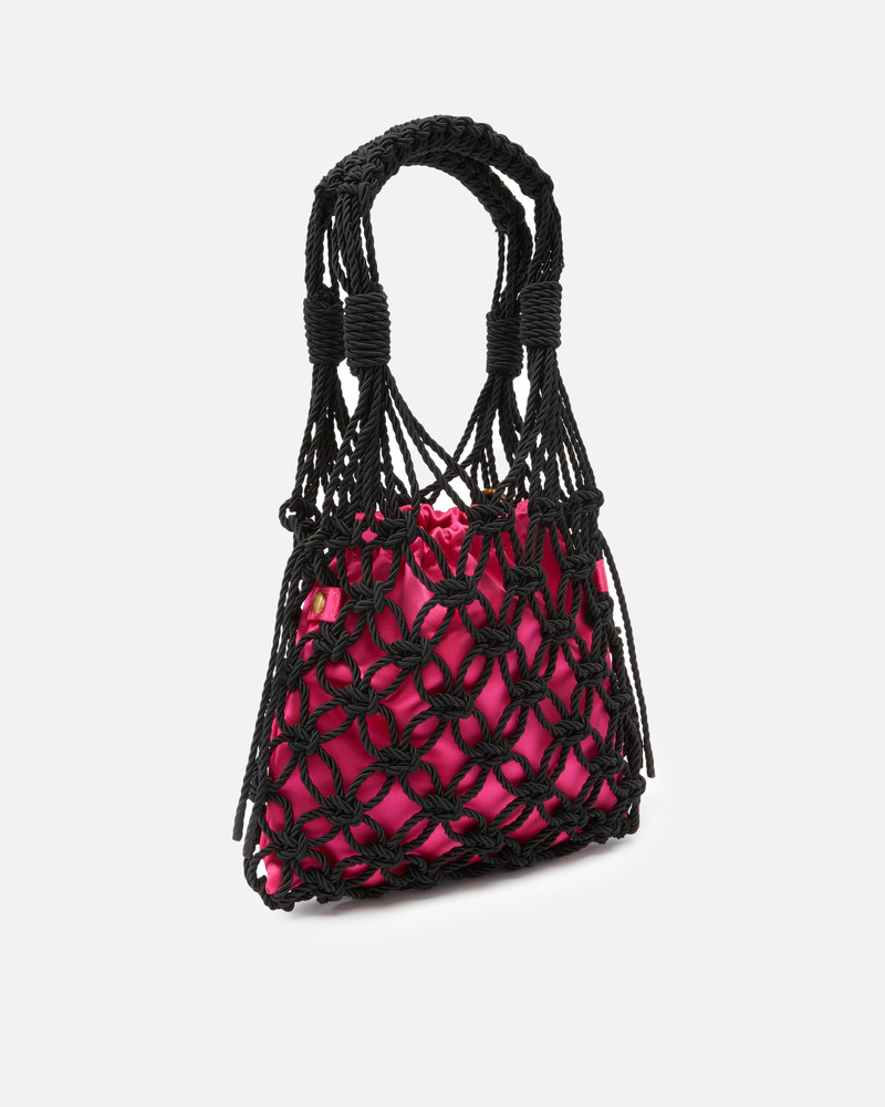 PINKO EVENING HANDBAG WITH WOVEN MESH outlook