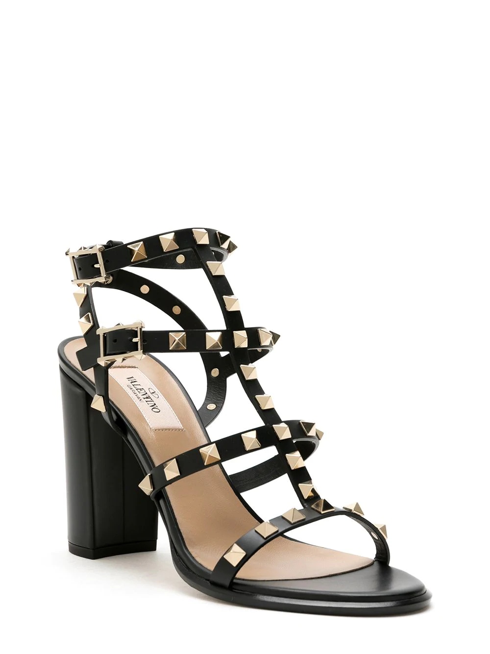 Rockstud-embellished sandals - 2