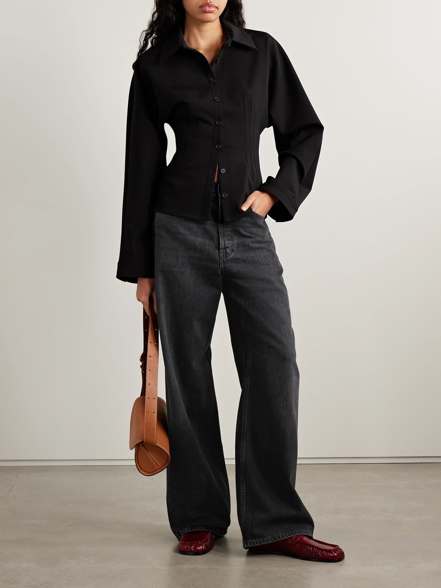 Boyfriend organic jeans Black - 2